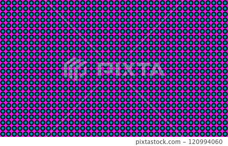 Blue circles on a pink background. Background image.Multicolored background image with abstract content. Meaningless drawing. Blue circles on a pink background. Background image.Multicolored background image with abstract content. Meaningless drawing. 120994060