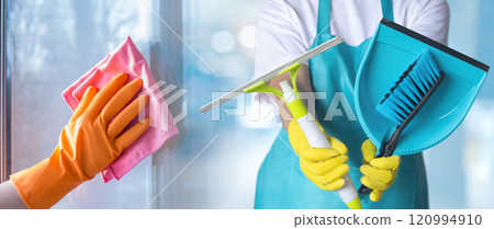 Cleanliness and order Symbol of caring for the home. Cleanliness and order Symbol of caring for the home. 120994910