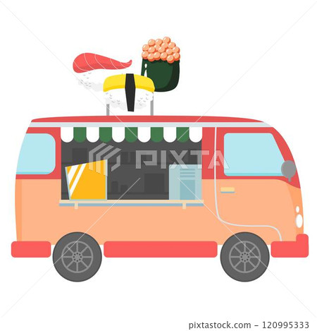 japanese sushi food truck japanese sushi food truck 120995333