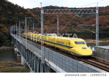 [JR東海]秋季型923系列0～黃色博士～（山陽新幹線：新倉敷～岡山） 120995358