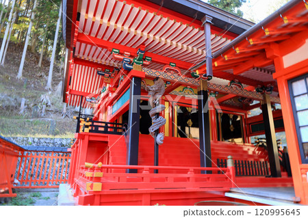 昇仙峽 金峰山 金櫻神社正殿 昇龍 120995645