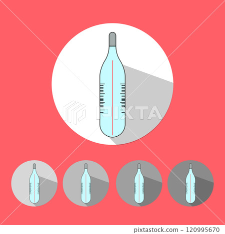 Medical icon thermometer tool Medical icon thermometer tool 120995670
