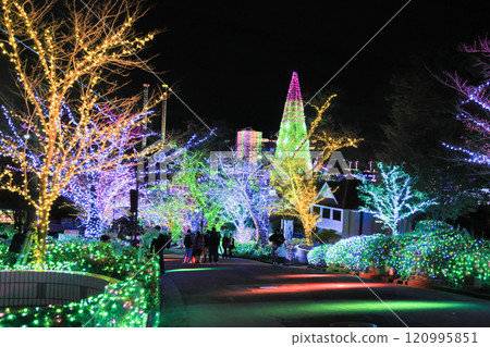 Yomiuri Land Illuminations Inagi City & Kawasaki City, Tokyo 120995851
