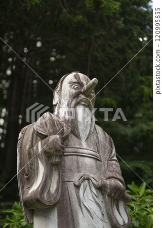 山梨縣南駒郡富士川町新三坊大權現的天狗象 山梨縣南駒郡富士川町新三坊大權現的天狗象 120995855