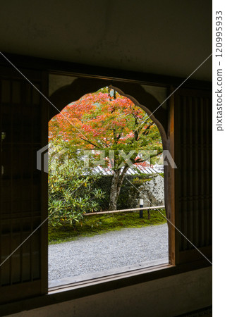 秋天的京都、大原三千院境內 120995933