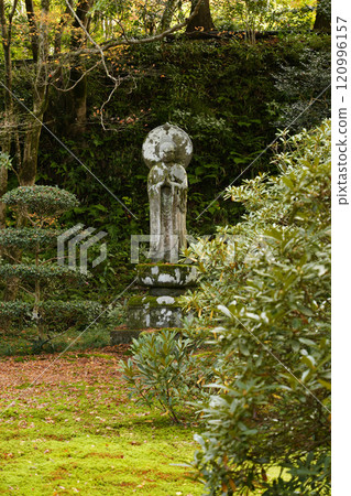 Kyoto, Autumn in Ohara Sanzen-in Temple, Yusei-en 120996157