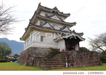 現有12座天守閣 宇和島城本丸(愛媛縣宇和島市) 現有12座天守閣 宇和島城本丸(愛媛縣宇和島市) 120996683