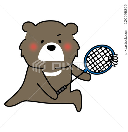 亞洲黑熊打羽毛球3 亞洲黑熊打羽毛球3 120996896