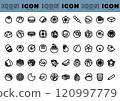 WEB icon set that can be used for business etc. 120997779