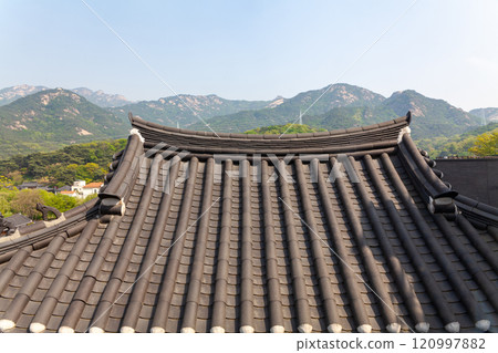 Hanok Village in Eunpyeong-gu, Seoul, Korea 120997882