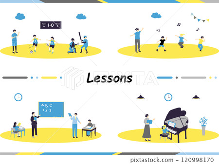 孩子們享受課程 孩子們享受課程 120998170