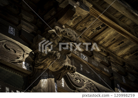 Tsukuba Shrine Wooden Nose Tsukuba Shrine Wooden Nose 120998259