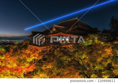 Kiyomizudera at Night Autumn Season 120998611