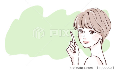 Illustration material of women and girls 120999081