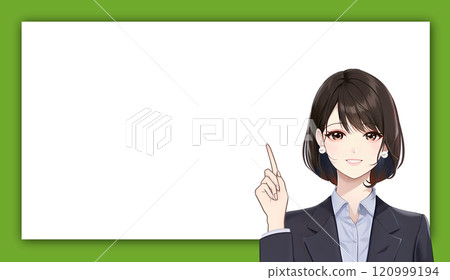 Illustration material of women and girls 120999194