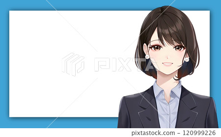 Illustration material of women and girls 120999226