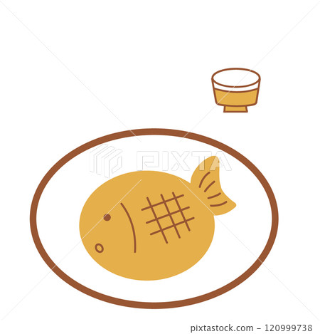 Taiyaki illustration 120999738
