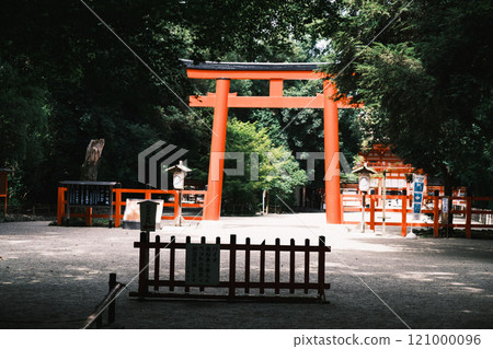 [下鴨神社] 大鳥居 121000096