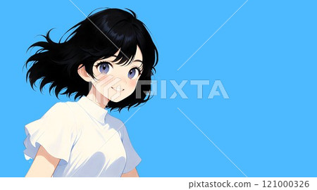 Anime/manga-style illustrations of women and girls Anime/manga-style illustrations of women and girls 121000326