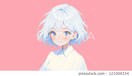 女性和女孩的動漫/漫畫風格插圖 121000334