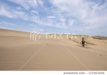 在鳥取沙丘徒步旅行的圖片 121001688