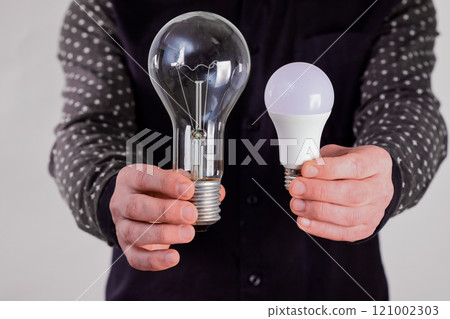 concept of a saving light bulb.  121002303