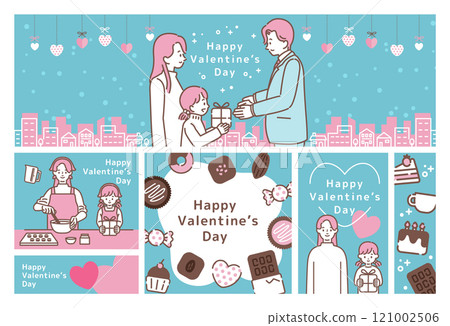 Valentine's day template set_3 121002506