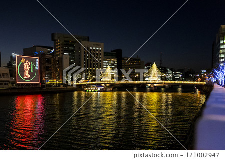 Night view of Nakasu Night view of Nakasu 121002947
