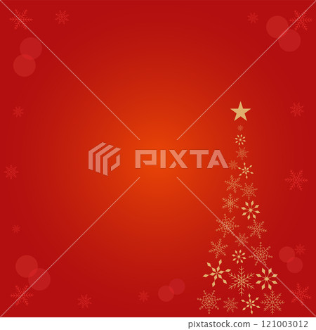 Christmas tree background template square 121003012