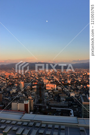 Aerial view of Fukui City in Fukui Prefecture Japan as seen from the Courtyard by Marroitt Fukui Hotel Aerial view of Fukui City in Fukui Prefecture Japan as seen from the Courtyard by Marroitt Fukui Hotel 121003765