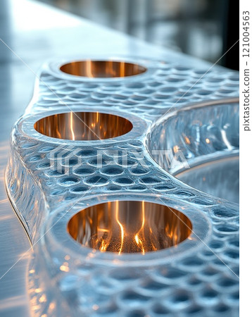 Nanostructured layers detailed textures inspired by nanoscale patterns in biomaterials 121004563