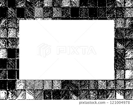 Black and white grunge. Distress overlay texture. Abstract surface dust and rough dirty wall background concept. Distress illustration simply place over object to create grunge effect. Vector EPS10. 121004978