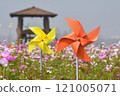 Windmill in Cosmos Field Windmill in Cosmos Field 121005071