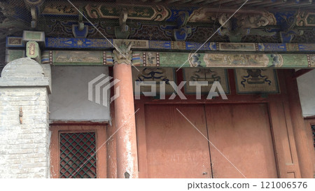 Chinese temple gate in Ulaanbaatar Chinese temple gate in Ulaanbaatar 121006576