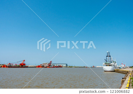 Sakata Seafood Market - A panoramic view of Sakata Port Sakata Seafood Market - A panoramic view of Sakata Port 121006882