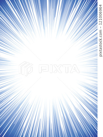 Concentrated lines, blue, gradient, simple, background, vertical 121006964