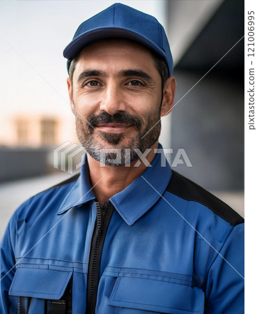 Delivery Driver in Urban Environment 121006995