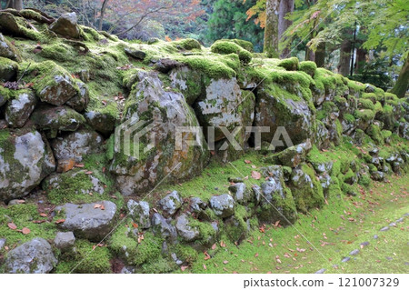The area of the entrance way to Daihonzan Eiheiji, the temple of eternal peace deep in the mountains near Fukui City in Fukui Prefecture Japan, a headquarter of Zen Buddhism The area of the entrance way to Daihonzan Eiheiji, the temple of eternal peace deep in the mountains near Fukui City in Fukui Prefecture Japan, a headquarter of Zen Buddhism 121007329