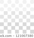 Gradient grid with transparent background effect for screen. Checkerboard pattern 121007380