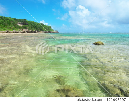 Scenery of John Manjiro Beach, Itoman, Okinawa Prefecture Scenery of John Manjiro Beach, Itoman, Okinawa Prefecture 121007397