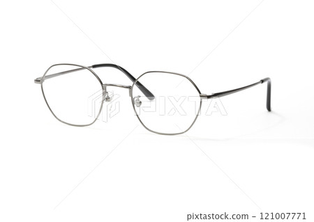 Image of silver crown panto frame glasses Image of silver crown panto frame glasses 121007771