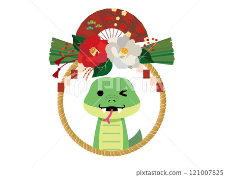 2025年蛇年新年賀卡 2025年蛇年新年賀卡 121007825