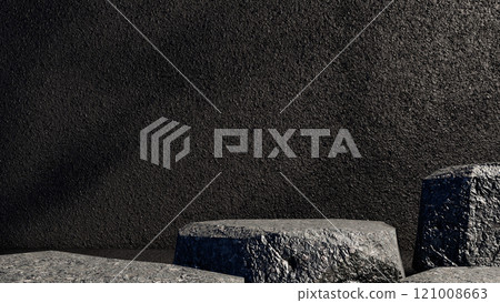 stone display podium product empty stage presentation platform minimal background. cosmetic beauty design pedestal modern stand rock backdrop space mockup. scene abstract blank floor show studio. stone display podium product empty stage presentation platform minimal background. cosmetic beauty design pedestal modern stand rock backdrop space mockup. scene abstract blank floor show studio. 121008663