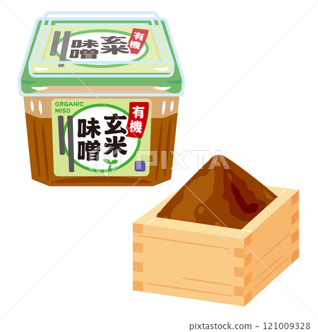 Packaged organic brown rice miso 121009328