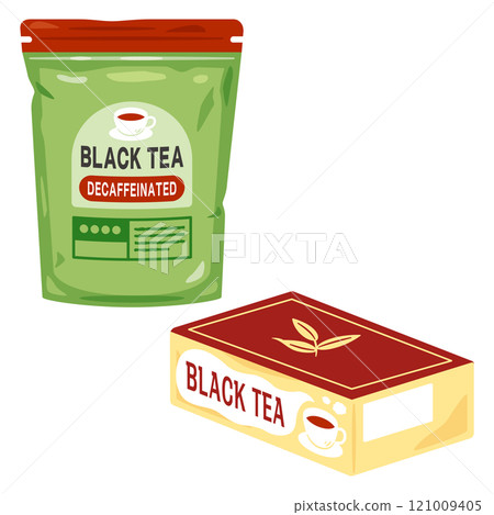 茶袋套裝包裝茶和紙盒 茶袋套裝包裝茶和紙盒 121009405