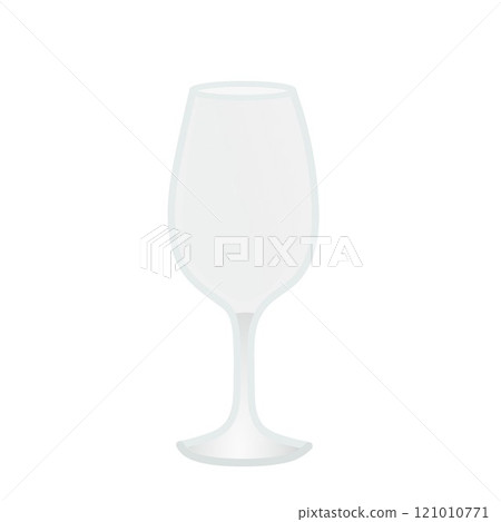 一個酒杯的插圖 一個酒杯的插圖 121010771