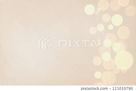 Vintage kraft paper with old texture with bokeh effect on one side with an empty space for writing invitations,greetings,congratulations. The watercolor background is hand drawn Vintage kraft paper with old texture with bokeh effect on one side with an empty space for writing invitations,greetings,congratulations. The watercolor background is hand drawn 121010790