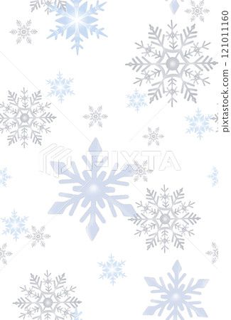 Seamless background material with falling snowflakes Transparent background Seamless background material with falling snowflakes Transparent background 121011160