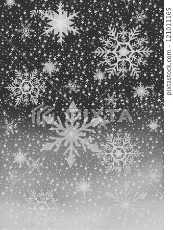 單調插畫背景素材與舞動的雪花 單調插畫背景素材與舞動的雪花 121011165