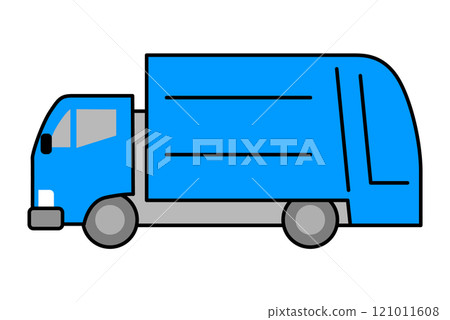 藍色垃圾車 121011608